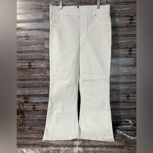 Like new Spanx Cropped white jeans size Large LG